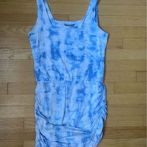 Tart Tie-dye Knit Ruched Dress